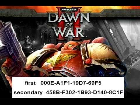 Dawn of war 2 serial key generator free